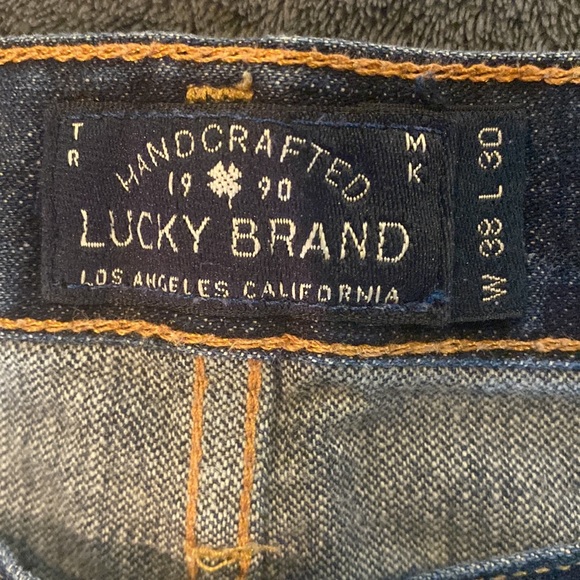 Lucky brand straight leg jeans. - Picture 2 of 3